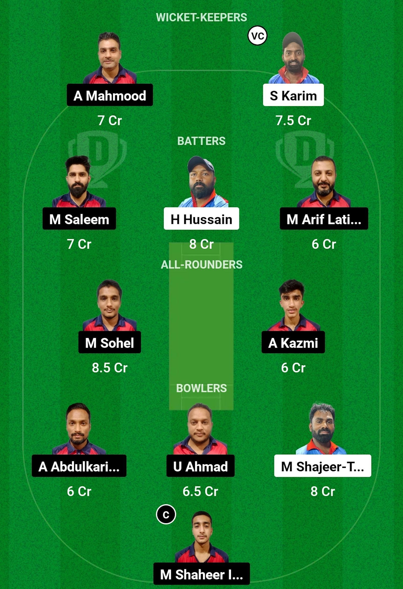 ATB vs ASR Dream11 Prediction, Match 59, Head-to-head Team